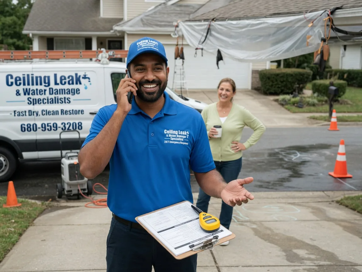 Ceiling Leak Cleanup Cannonville, UT FAQs